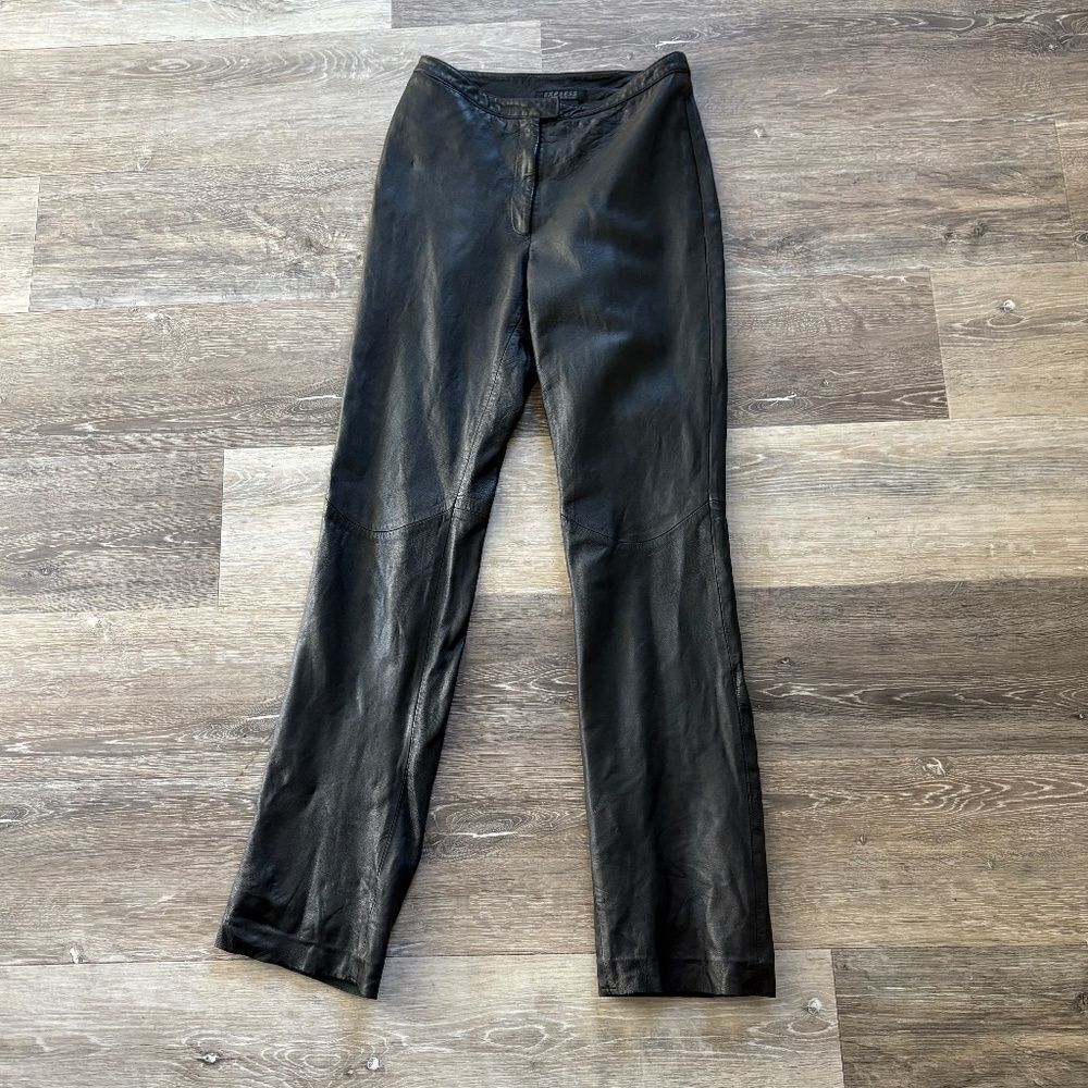 Vintage Express Genuine 100% Leather Pants